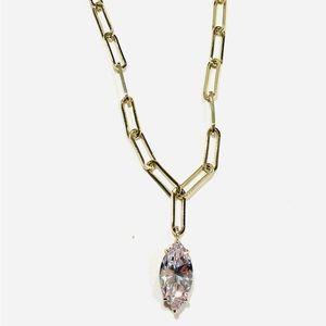 ❤️Melinda Maria-VERY RARE, Marquise Drop Necklace! Brand New.